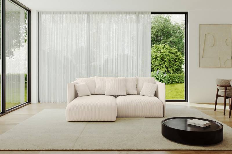 ALTDECOR Ecksofa ONESK-L, Couch mit Schlaffunktion, Wohnzimmer - Wohnlandschaft, Corner Sofa Bett Eckcouch Couch L-Form Schlafcouch Ausziehbar von ALTDECOR