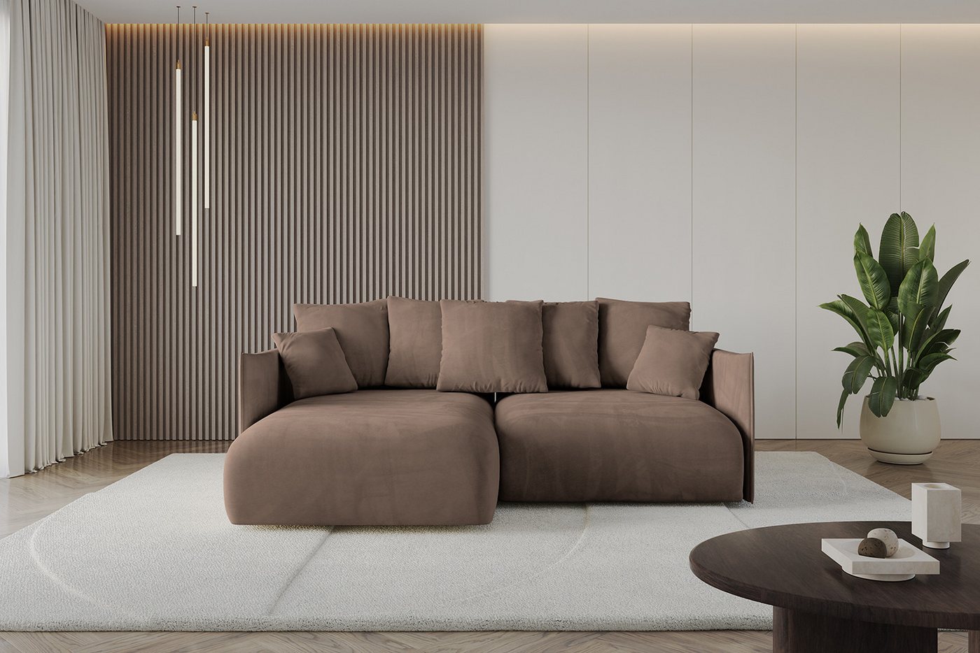 ALTDECOR Ecksofa ONESK-L, Couch mit Schlaffunktion, Wohnzimmer - Wohnlandschaft, Corner Sofa Bett Eckcouch Couch L-Form Schlafcouch Ausziehbar ALTDECOR Ecksofa ONESK-L, Couch mit Schlaffunktion, Wohnzimmer - Wohnlandschaft, Corner Sofa Bett Eckcouch Couch L-Form Schlafcouch Ausziehbar von ALTDECOR