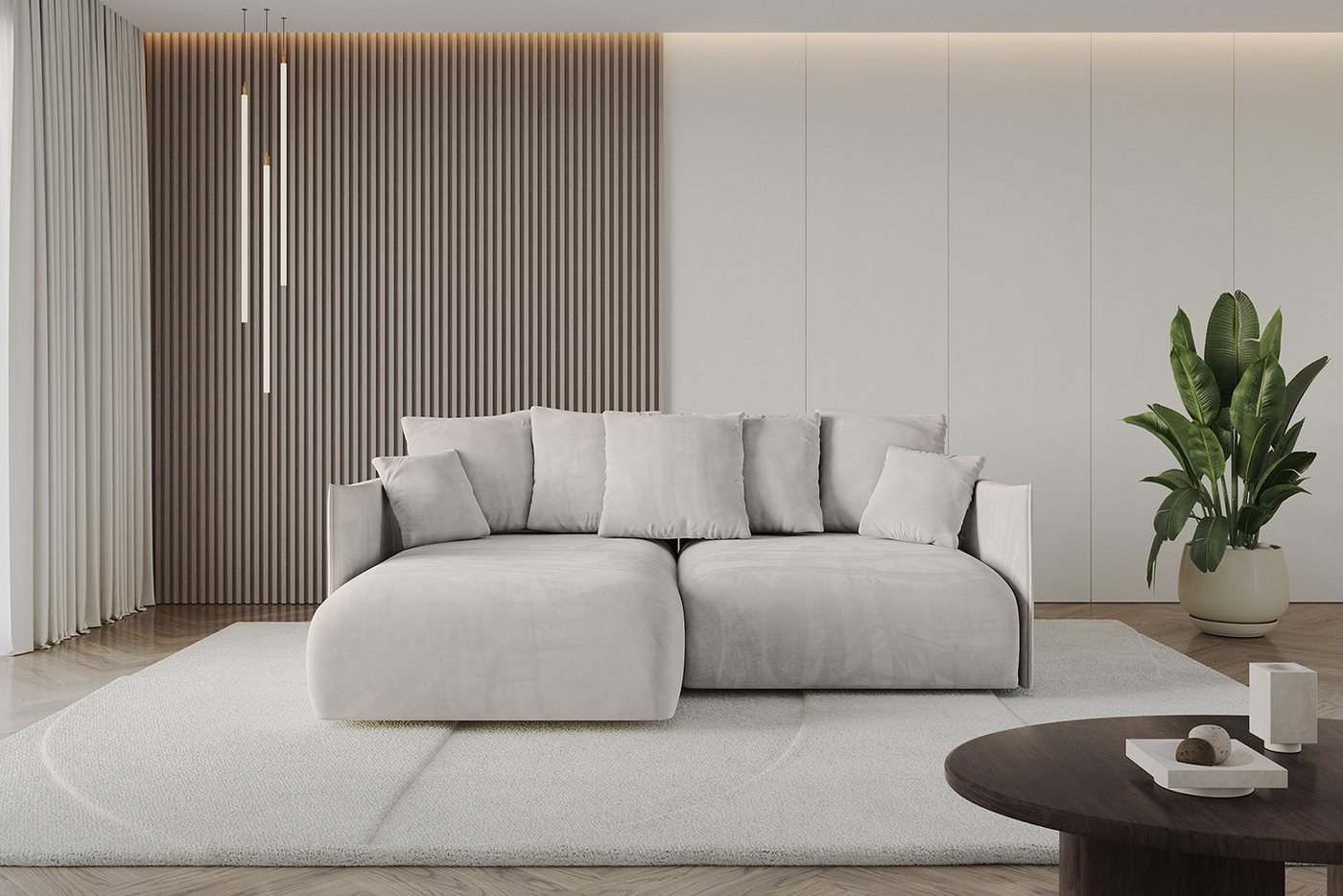 ALTDECOR Ecksofa ONESK-L, Couch mit Schlaffunktion, Wohnzimmer - Wohnlandschaft, Corner Sofa Bett Eckcouch Couch L-Form Schlafcouch Ausziehbar ALTDECOR Ecksofa ONESK-L, Couch mit Schlaffunktion, Wohnzimmer - Wohnlandschaft, Corner Sofa Bett Eckcouch Couch L-Form Schlafcouch Ausziehbar von ALTDECOR