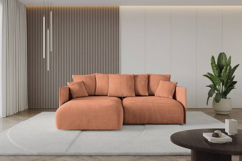 ALTDECOR Ecksofa ONESK-L, Couch mit Schlaffunktion, Wohnzimmer - Wohnlandschaft, Corner Sofa Bett Eckcouch Couch L-Form Schlafcouch Ausziehbar von ALTDECOR