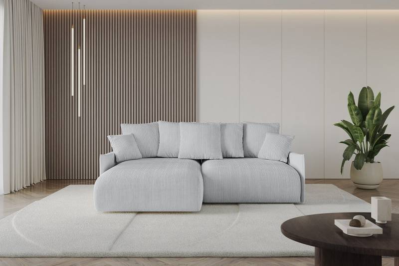 ALTDECOR Ecksofa ONESK-L-v1, Corner Sofa Bett Eckcouch Couch L-Form Schlafcouch Ausziehbar von ALTDECOR