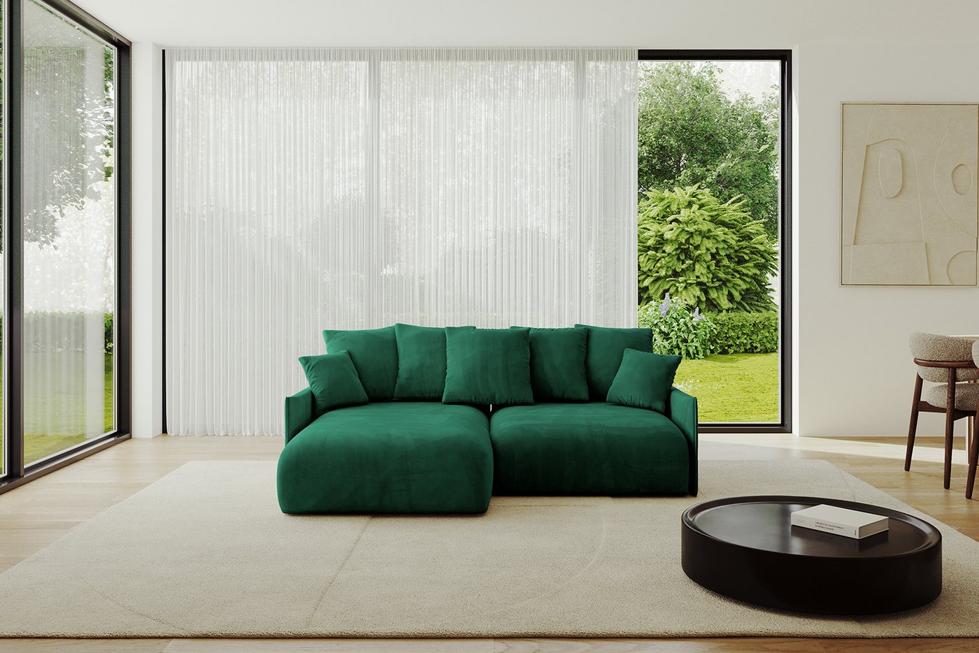 ALTDECOR Ecksofa ONESK-L-v1, Couch mit Schlaffunktion, Wohnzimmer - Wohnlandschaft, Corner Sofa Bett Eckcouch Couch L-Form Schlafcouch Ausziehbar ALTDECOR Ecksofa ONESK-L-v1, Couch mit Schlaffunktion, Wohnzimmer - Wohnlandschaft, Corner Sofa Bett Eckcouch Couch L-Form Schlafcouch Ausziehbar von ALTDECOR