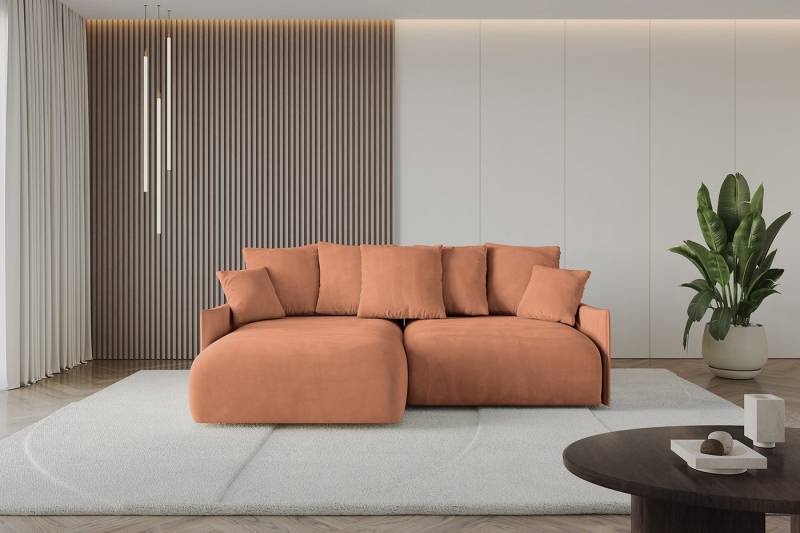 ALTDECOR Ecksofa ONESK-L-v1, Couch mit Schlaffunktion, Wohnzimmer - Wohnlandschaft, Corner Sofa Bett Eckcouch Couch L-Form Schlafcouch Ausziehbar ALTDECOR Ecksofa ONESK-L-v1, Couch mit Schlaffunktion, Wohnzimmer - Wohnlandschaft, Corner Sofa Bett Eckcouch Couch L-Form Schlafcouch Ausziehbar von ALTDECOR