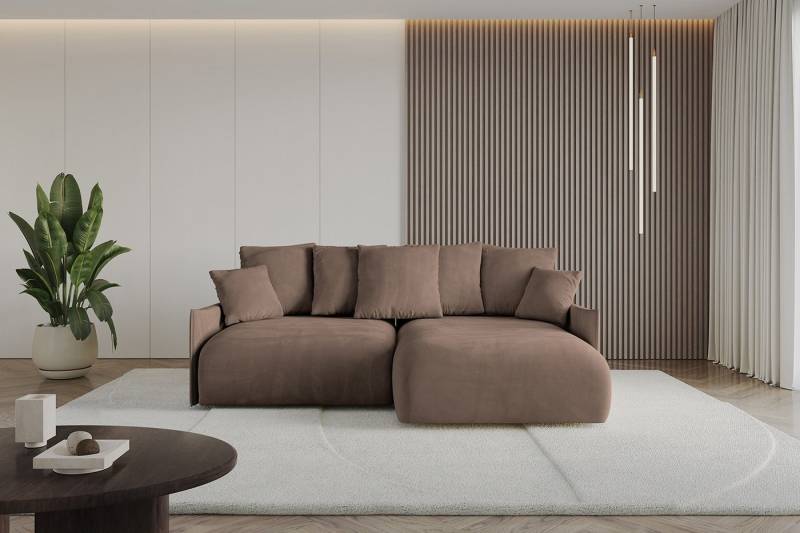 ALTDECOR Ecksofa ONESK-L-v1, Couch mit Schlaffunktion, Wohnzimmer - Wohnlandschaft, Corner Sofa Bett Eckcouch Couch L-Form Schlafcouch Ausziehbar ALTDECOR Ecksofa ONESK-L-v1, Couch mit Schlaffunktion, Wohnzimmer - Wohnlandschaft, Corner Sofa Bett Eckcouch Couch L-Form Schlafcouch Ausziehbar von ALTDECOR