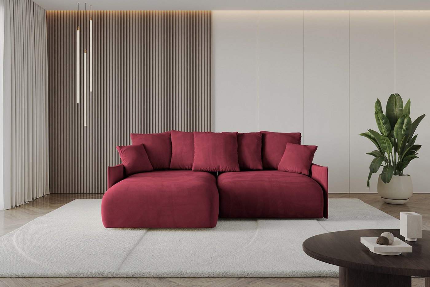 ALTDECOR Ecksofa ONESK-L-v1, Couch mit Schlaffunktion, Wohnzimmer - Wohnlandschaft, Corner Sofa Bett Eckcouch Couch L-Form Schlafcouch Ausziehbar ALTDECOR Ecksofa ONESK-L-v1, Couch mit Schlaffunktion, Wohnzimmer - Wohnlandschaft, Corner Sofa Bett Eckcouch Couch L-Form Schlafcouch Ausziehbar von ALTDECOR