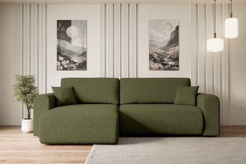 ALTDECOR Ecksofa ORRO-L, Couch mit Schlaffunktion, Wohnzimmer - Wohnlandschaft, Corner Sofa Bett Eckcouch Couch L-Form Schlafcouch Ausziehbar von ALTDECOR