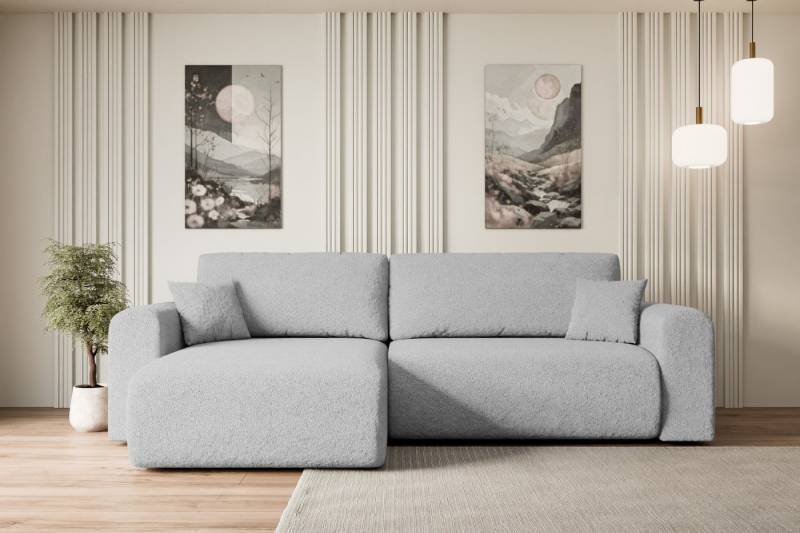 ALTDECOR Ecksofa ORRO-L, Couch mit Schlaffunktion, Wohnzimmer - Wohnlandschaft, Corner Sofa Bett Eckcouch Couch L-Form Schlafcouch Ausziehbar von ALTDECOR