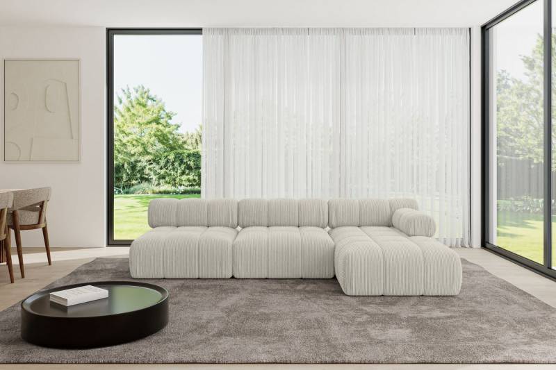 ALTDECOR Ecksofa Razon-L2, Sofa Praktische Bequeme Funktionsecke Couch L-Form Eckcouch, Corner Sofa U-Form Vielseitige Sofa Wohnlandschaft Wohnzimmer von ALTDECOR