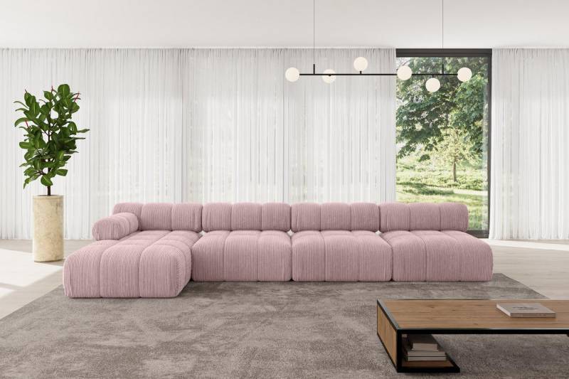 ALTDECOR Ecksofa Razon-L3, Sofa Praktische Bequeme Funktionsecke Couch L-Form Eckcouch, Corner Sofa U-Form Vielseitige Sofa Wohnlandschaft Wohnzimmer von ALTDECOR