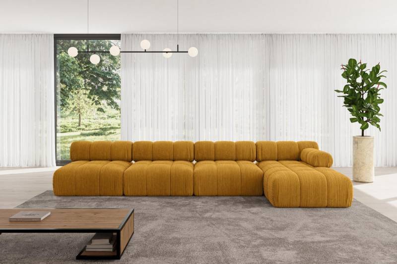 ALTDECOR Ecksofa Razon-L3, Sofa Praktische Bequeme Funktionsecke Couch L-Form Eckcouch, Corner Sofa U-Form Vielseitige Sofa Wohnlandschaft Wohnzimmer von ALTDECOR