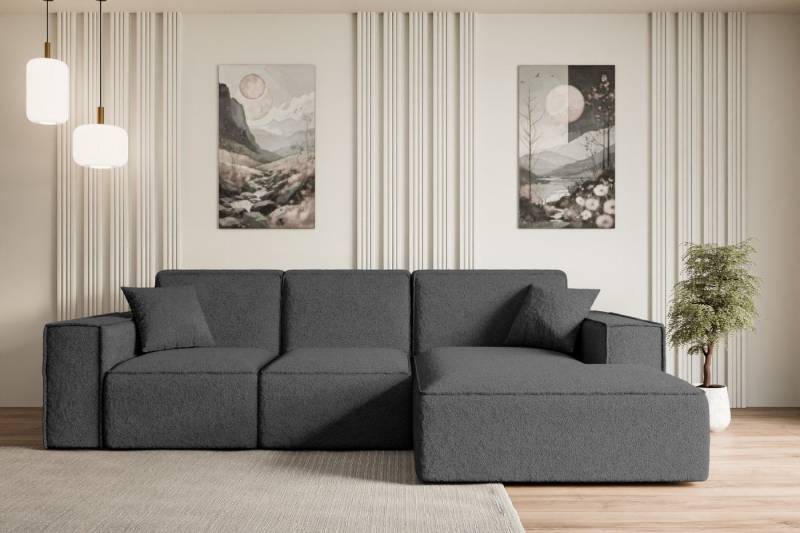 ALTDECOR Ecksofa SERRA-L, Sofa Praktische Bequeme Funktionsecke Couch L-Form Eckcouch, Corner Sofa U-Form Vielseitige Sofa Wohnlandschaft Wohnzimmer von ALTDECOR