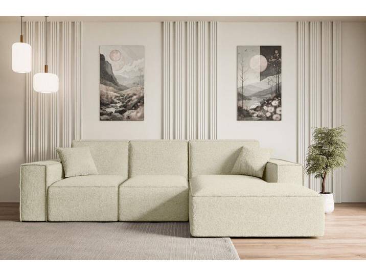ALTDECOR Ecksofa SERRA-L, Sofa Praktische Bequeme Funktionsecke Couch L-Form Eckcouch, Corner Sofa U-Form Vielseitige Sofa Wohnlandschaft Wohnzimmer von ALTDECOR