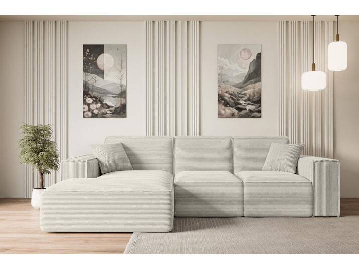 ALTDECOR Ecksofa SERRA-L, Sofa Praktische Bequeme Funktionsecke Couch L-Form Eckcouch, Corner Sofa U-Form Vielseitige Sofa Wohnlandschaft Wohnzimmer von ALTDECOR
