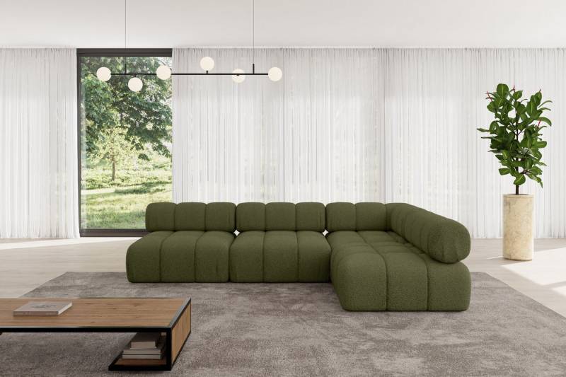 ALTDECOR Ecksofa Samaro-L2, Sofa Praktische Bequeme Funktionsecke Couch L-Form Eckcouch, Corner Sofa U-Form Vielseitige Sofa Wohnlandschaft Wohnzimmer von ALTDECOR