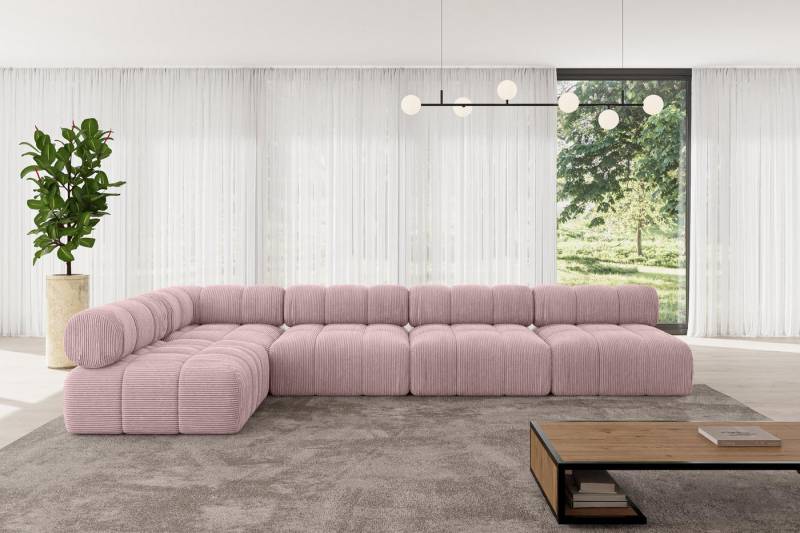 ALTDECOR Ecksofa Samaro-L3, Sofa Praktische Bequeme Funktionsecke Couch L-Form Eckcouch, Corner Sofa U-Form Vielseitige Sofa Wohnlandschaft Wohnzimmer von ALTDECOR