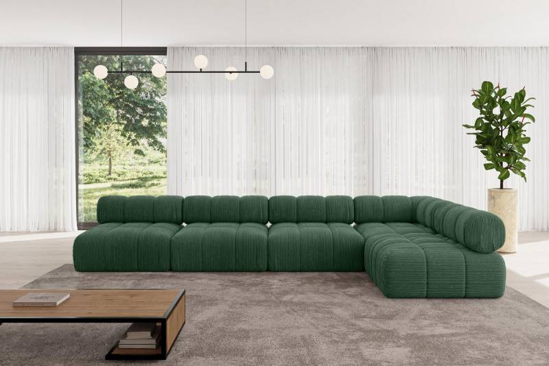 ALTDECOR Ecksofa Samaro-L3, Sofa Praktische Bequeme Funktionsecke Couch L-Form Eckcouch, Corner Sofa U-Form Vielseitige Sofa Wohnlandschaft Wohnzimmer von ALTDECOR