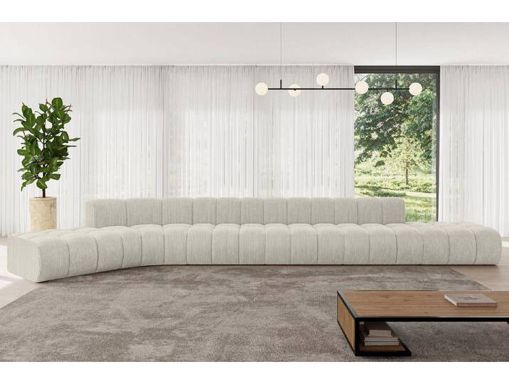 ALTDECOR Ecksofa Solven-L3, Corner Sofa U-Form Vielseitige Sofa Wohnlandschaft Wohnzimmer, FORWARDER_CURBSIDE, grau, Hellgrau - Poso 100 von ALTDECOR