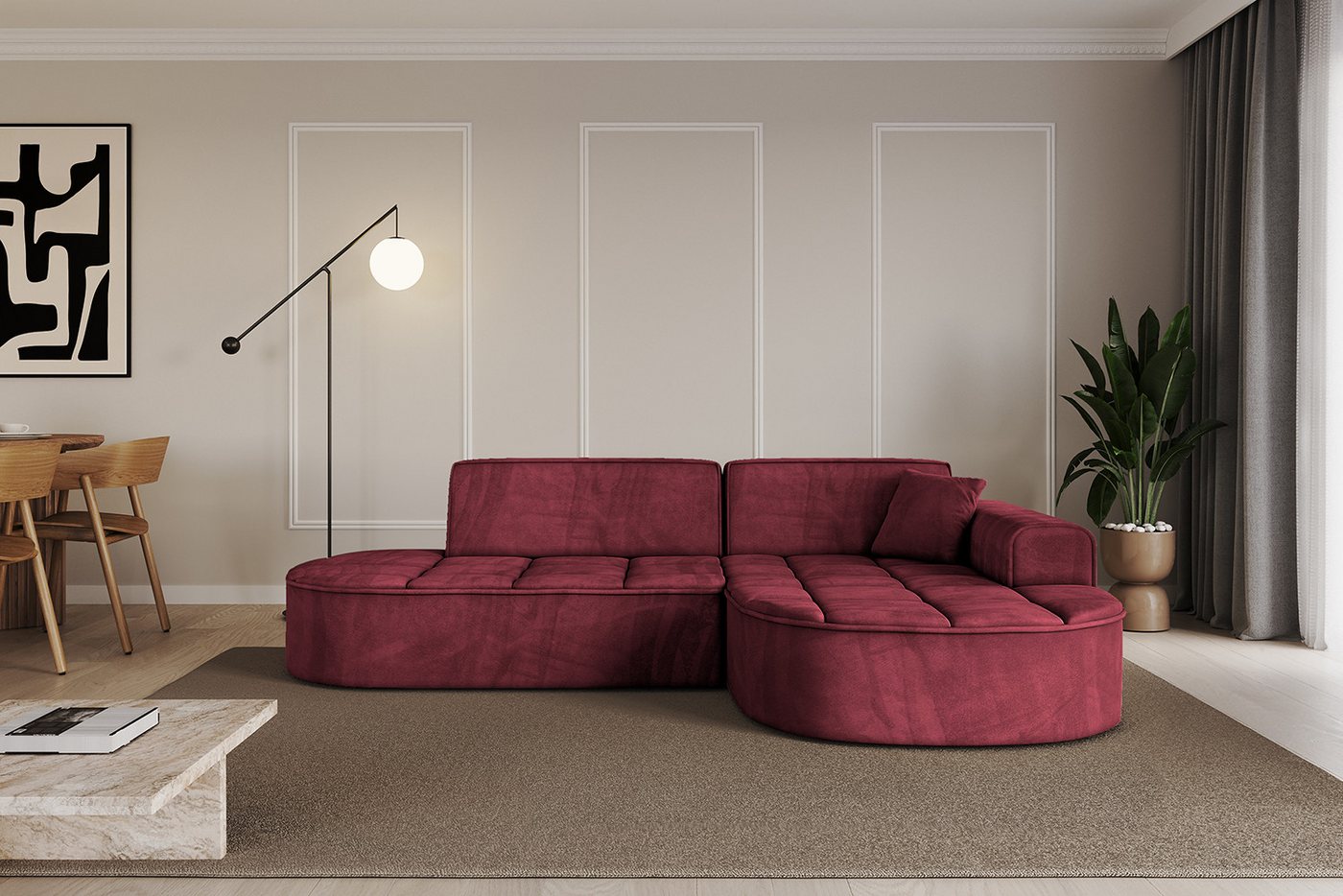ALTDECOR Ecksofa TARO-L1, Sofa Praktische Bequeme Funktionsecke Couch L-Form Eckcouch, Corner Sofa L-Form Vielseitige Sofa Wohnlandschaft Wohnzimmer ALTDECOR Ecksofa TARO-L1, Sofa Praktische Bequeme Funktionsecke Couch L-Form Eckcouch, Corner Sofa L-Form Vielseitige Sofa Wohnlandschaft Wohnzimmer von ALTDECOR