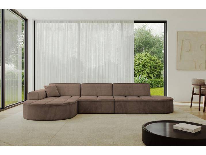 ALTDECOR Ecksofa TARO-L2, Sofa Praktische Bequeme Funktionsecke Couch L-Form Eckcouch, Corner Sofa L-Form Vielseitige Sofa Wohnlandschaft Wohnzimmer von ALTDECOR