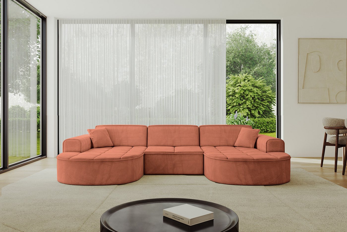 ALTDECOR Ecksofa TARO-U1, Sofa Praktische Bequeme Funktionsecke Couch U-Form Eckcouch, Corner Sofa U-Form Vielseitige Sofa Wohnlandschaft Wohnzimmer ALTDECOR Ecksofa TARO-U1, Sofa Praktische Bequeme Funktionsecke Couch U-Form Eckcouch, Corner Sofa U-Form Vielseitige Sofa Wohnlandschaft Wohnzimmer von ALTDECOR