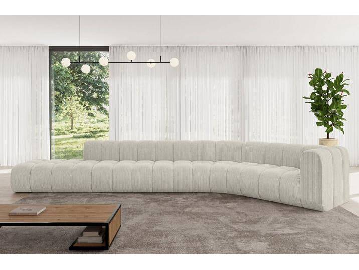 ALTDECOR Ecksofa Tilmo-L2, Corner Sofa U-Form Vielseitige Sofa Wohnlandschaft Wohnzimmer, FORWARDER_CURBSIDE, grau, Hellgrau - Poso 100 von ALTDECOR