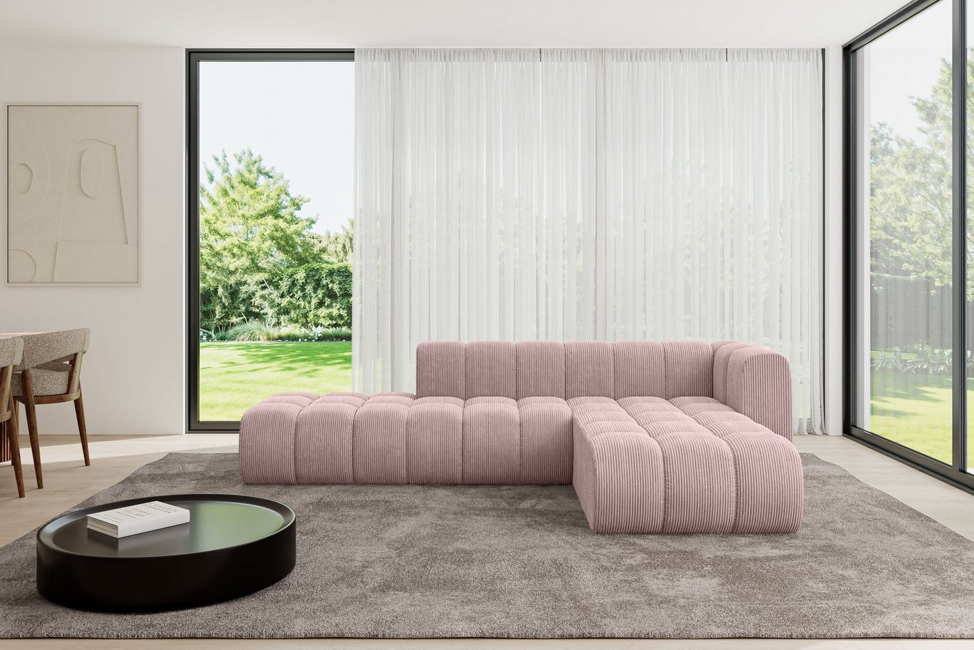 ALTDECOR Ecksofa Zuvon-L1, Corner Sofa U-Form Vielseitige Sofa Wohnlandschaft Wohnzimmer, FORWARDER_CURBSIDE ALTDECOR Ecksofa Zuvon-L1, Corner Sofa U-Form Vielseitige Sofa Wohnlandschaft Wohnzimmer, FORWARDER_CURBSIDE von ALTDECOR