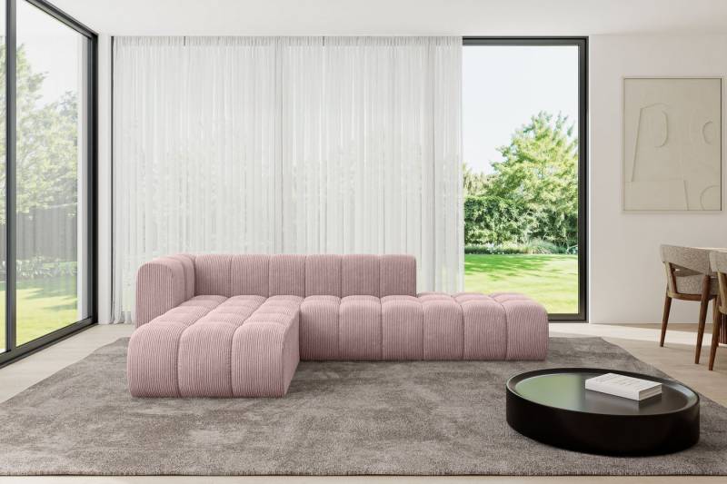 ALTDECOR Ecksofa Zuvon-L1, Corner Sofa U-Form Vielseitige Sofa Wohnlandschaft Wohnzimmer, FORWARDER_CURBSIDE von ALTDECOR