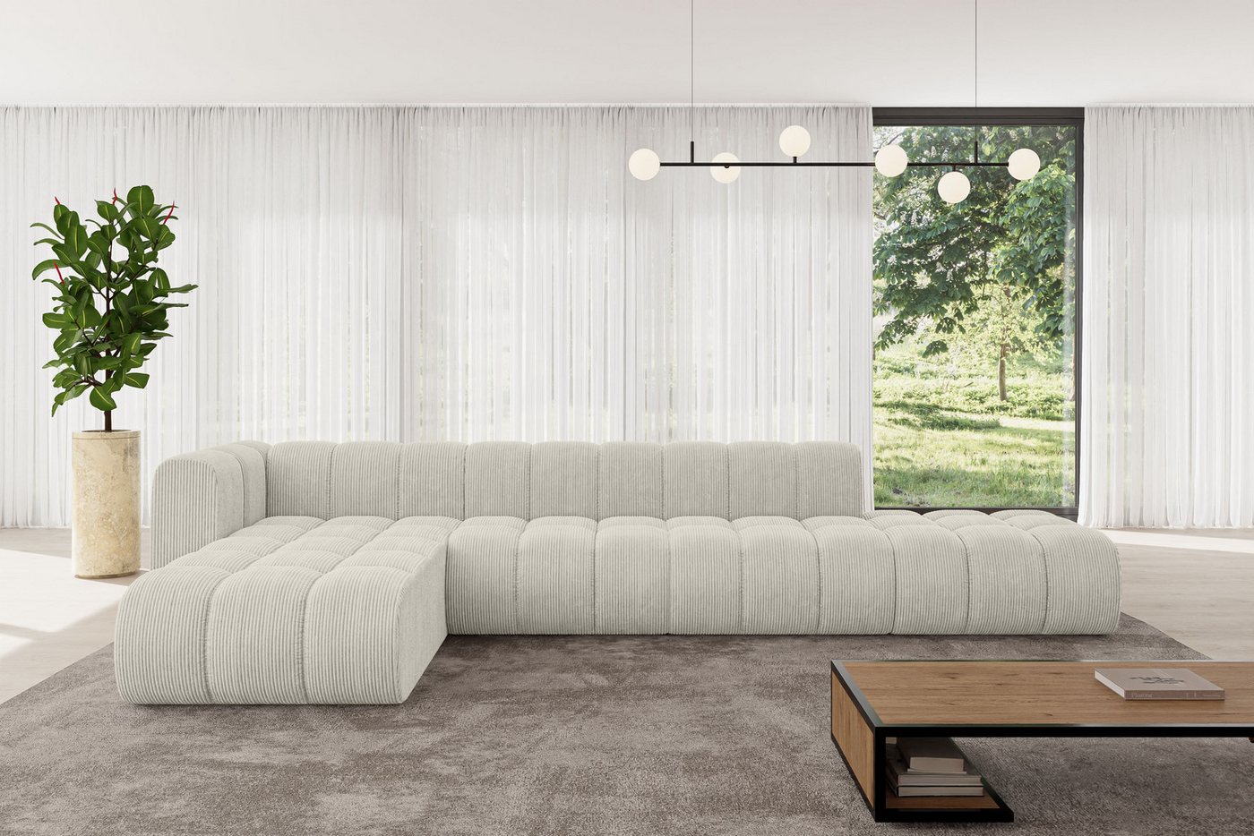 ALTDECOR Ecksofa Zuvon-L2, Corner Sofa U-Form Vielseitige Sofa Wohnlandschaft Wohnzimmer, FORWARDER_CURBSIDE ALTDECOR Ecksofa Zuvon-L2, Corner Sofa U-Form Vielseitige Sofa Wohnlandschaft Wohnzimmer, FORWARDER_CURBSIDE von ALTDECOR