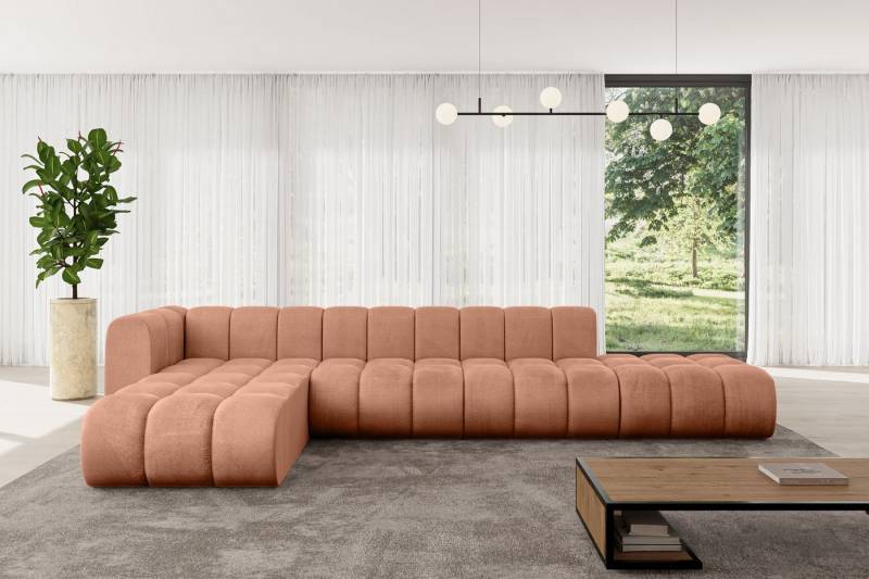 ALTDECOR Ecksofa Zuvon-L2, Corner Sofa U-Form Vielseitige Sofa Wohnlandschaft Wohnzimmer, FORWARDER_CURBSIDE von ALTDECOR