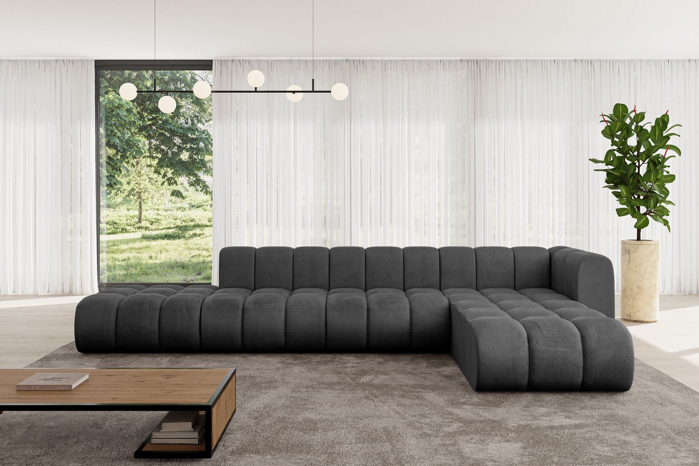 ALTDECOR Ecksofa Zuvon-L2, Corner Sofa U-Form Vielseitige Sofa Wohnlandschaft Wohnzimmer, FORWARDER_CURBSIDE ALTDECOR Ecksofa Zuvon-L2, Corner Sofa U-Form Vielseitige Sofa Wohnlandschaft Wohnzimmer, FORWARDER_CURBSIDE von ALTDECOR