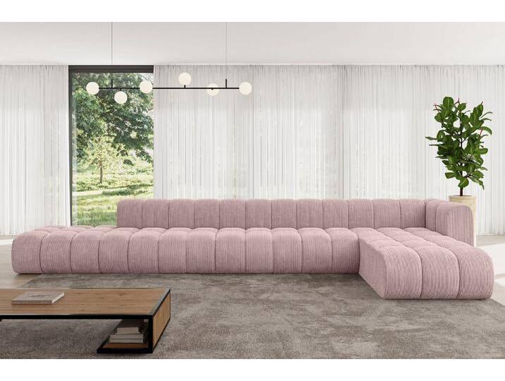 ALTDECOR Ecksofa Zuvon-L3, Corner Sofa U-Form Vielseitige Sofa Wohnlandschaft Wohnzimmer, FORWARDER_CURBSIDE, rosa, Rosa - Poso 145 ALTDECOR Ecksofa Zuvon-L3, Corner Sofa U-Form Vielseitige Sofa Wohnlandschaft Wohnzimmer, FORWARDER_CURBSIDE, rosa, Rosa - Poso 145 von ALTDECOR