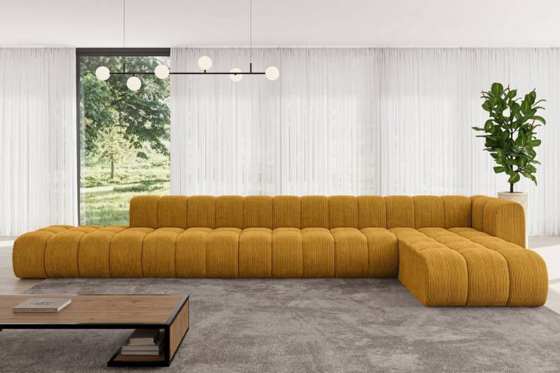 ALTDECOR Ecksofa Zuvon-L3, Corner Sofa U-Form Vielseitige Sofa Wohnlandschaft Wohnzimmer, FORWARDER_CURBSIDE von ALTDECOR