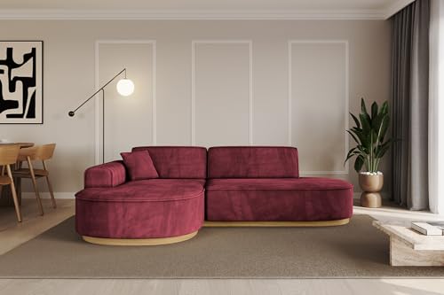 ALTDECOR Ecksofa in L-Form Corner Sofa Bett Eckcouch Couch Wohnlandschaft Cauchsofa MARI-L1-v2-232x163x84 cm Bordeauxrot ALTDECOR Ecksofa in L-Form Corner Sofa Bett Eckcouch Couch Wohnlandschaft Cauchsofa MARI-L1-v2-232x163x84 cm Bordeauxrot von ALTDECOR