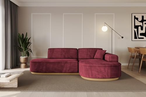 ALTDECOR Ecksofa in L-Form Corner Sofa Bett Eckcouch Couch Wohnlandschaft Cauchsofa MARI-L1-v2-232x163x84 cm Bordeauxrot ALTDECOR Ecksofa in L-Form Corner Sofa Bett Eckcouch Couch Wohnlandschaft Cauchsofa MARI-L1-v2-232x163x84 cm Bordeauxrot von ALTDECOR