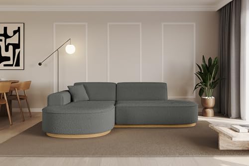 ALTDECOR Ecksofa in L-Form Corner Sofa Bett Eckcouch Couch Wohnlandschaft Cauchsofa MARI-L1-v2-232x163x84 cm Grau ALTDECOR Ecksofa in L-Form Corner Sofa Bett Eckcouch Couch Wohnlandschaft Cauchsofa MARI-L1-v2-232x163x84 cm Grau von ALTDECOR