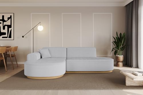 ALTDECOR Ecksofa in L-Form Corner Sofa Bett Eckcouch Couch Wohnlandschaft Cauchsofa MARI-L1-v2-232x163x84 cm Grau ALTDECOR Ecksofa in L-Form Corner Sofa Bett Eckcouch Couch Wohnlandschaft Cauchsofa MARI-L1-v2-232x163x84 cm Grau von ALTDECOR