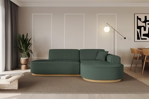 ALTDECOR Ecksofa in L-Form Corner Sofa Bett Eckcouch Couch Wohnlandschaft Cauchsofa MARI-L1-v2-232x163x84 cm Grün ALTDECOR Ecksofa in L-Form Corner Sofa Bett Eckcouch Couch Wohnlandschaft Cauchsofa MARI-L1-v2-232x163x84 cm Grün von ALTDECOR