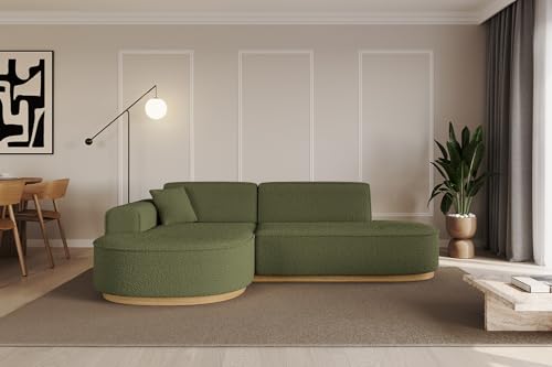 ALTDECOR Ecksofa in L-Form Corner Sofa Bett Eckcouch Couch Wohnlandschaft Cauchsofa MARI-L1-v2-232x163x84 cm Grün ALTDECOR Ecksofa in L-Form Corner Sofa Bett Eckcouch Couch Wohnlandschaft Cauchsofa MARI-L1-v2-232x163x84 cm Grün von ALTDECOR