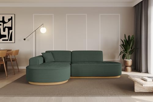 ALTDECOR Ecksofa in L-Form Corner Sofa Bett Eckcouch Couch Wohnlandschaft Cauchsofa MARI-L1-v2-232x163x84 cm Grün ALTDECOR Ecksofa in L-Form Corner Sofa Bett Eckcouch Couch Wohnlandschaft Cauchsofa MARI-L1-v2-232x163x84 cm Grün von ALTDECOR