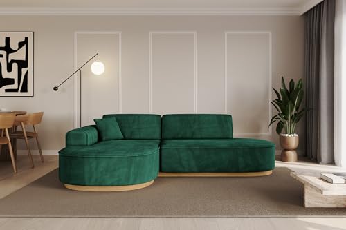 ALTDECOR Ecksofa in L-Form Corner Sofa Bett Eckcouch Couch Wohnlandschaft Cauchsofa MARI-L1-v2-232x163x84 cm Grün ALTDECOR Ecksofa in L-Form Corner Sofa Bett Eckcouch Couch Wohnlandschaft Cauchsofa MARI-L1-v2-232x163x84 cm Grün von ALTDECOR