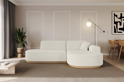 ALTDECOR Ecksofa in L-Form Corner Sofa Bett Eckcouch Couch Wohnlandschaft Cauchsofa MARI-L1-v2-232x163x84 cm Weiß ALTDECOR Ecksofa in L-Form Corner Sofa Bett Eckcouch Couch Wohnlandschaft Cauchsofa MARI-L1-v2-232x163x84 cm Weiß von ALTDECOR