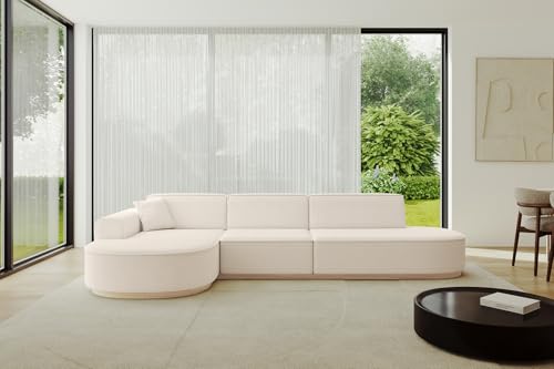 ALTDECOR Ecksofa in L-Form Corner Sofa Bett Eckcouch Couch Wohnlandschaft Cauchsofa MARI-L2-v1-317x163x81 cm Beige ALTDECOR Ecksofa in L-Form Corner Sofa Bett Eckcouch Couch Wohnlandschaft Cauchsofa MARI-L2-v1-317x163x81 cm Beige von ALTDECOR