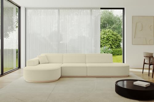 ALTDECOR Ecksofa in L-Form Corner Sofa Bett Eckcouch Couch Wohnlandschaft Cauchsofa MARI-L2-v1-317x163x81 cm Beige ALTDECOR Ecksofa in L-Form Corner Sofa Bett Eckcouch Couch Wohnlandschaft Cauchsofa MARI-L2-v1-317x163x81 cm Beige von ALTDECOR