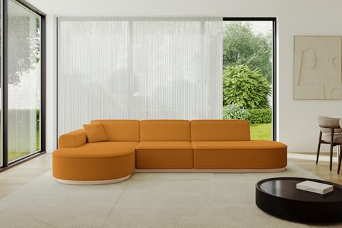 ALTDECOR Ecksofa in L-Form Corner Sofa Bett Eckcouch Couch Wohnlandschaft Cauchsofa MARI-L2-v1-317x163x81 cm Senfgelb ALTDECOR Ecksofa in L-Form Corner Sofa Bett Eckcouch Couch Wohnlandschaft Cauchsofa MARI-L2-v1-317x163x81 cm Senfgelb von ALTDECOR