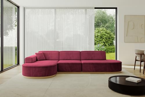 ALTDECOR Ecksofa in L-Form Corner Sofa Bett Eckcouch Couch Wohnlandschaft Cauchsofa MARI-L2-v2-317x163x84 cm Bordeauxrot ALTDECOR Ecksofa in L-Form Corner Sofa Bett Eckcouch Couch Wohnlandschaft Cauchsofa MARI-L2-v2-317x163x84 cm Bordeauxrot von ALTDECOR