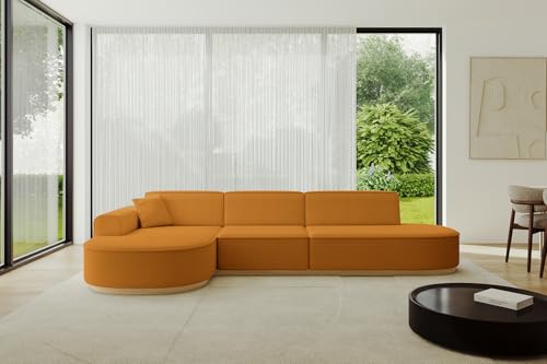 ALTDECOR Ecksofa in L-Form Corner Sofa Bett Eckcouch Couch Wohnlandschaft Cauchsofa MARI-L2-v2-317x163x84 cm Senfgelb ALTDECOR Ecksofa in L-Form Corner Sofa Bett Eckcouch Couch Wohnlandschaft Cauchsofa MARI-L2-v2-317x163x84 cm Senfgelb von ALTDECOR