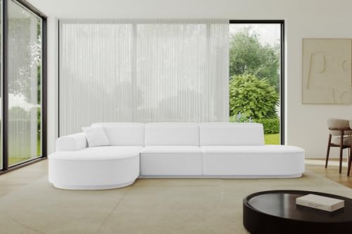 ALTDECOR Ecksofa in L-Form Corner Sofa Bett Eckcouch Couch Wohnlandschaft Cauchsofa MARI-L2-v3-317x163x81 cm Weiß ALTDECOR Ecksofa in L-Form Corner Sofa Bett Eckcouch Couch Wohnlandschaft Cauchsofa MARI-L2-v3-317x163x81 cm Weiß von ALTDECOR