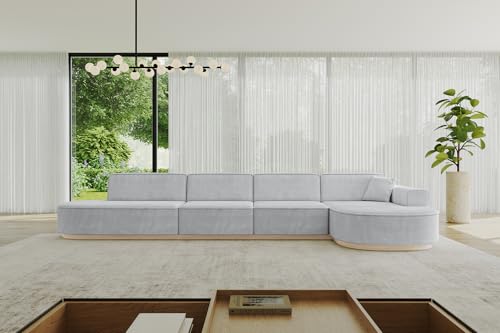 ALTDECOR Ecksofa in L-Form Corner Sofa Bett Eckcouch Couch Wohnlandschaft Cauchsofa MARI-L3-v1-402x165x81 cm Grau ALTDECOR Ecksofa in L-Form Corner Sofa Bett Eckcouch Couch Wohnlandschaft Cauchsofa MARI-L3-v1-402x165x81 cm Grau von ALTDECOR