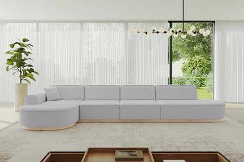 ALTDECOR Ecksofa in L-Form Corner Sofa Bett Eckcouch Couch Wohnlandschaft Cauchsofa MARI-L3-v1-402x165x81 cm Grau ALTDECOR Ecksofa in L-Form Corner Sofa Bett Eckcouch Couch Wohnlandschaft Cauchsofa MARI-L3-v1-402x165x81 cm Grau von ALTDECOR