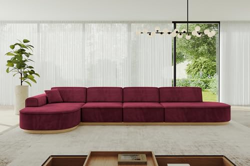 ALTDECOR Ecksofa in L-Form Corner Sofa Bett Eckcouch Couch Wohnlandschaft Cauchsofa MARI-L3-v2-402x165x84 cm Bordeauxrot ALTDECOR Ecksofa in L-Form Corner Sofa Bett Eckcouch Couch Wohnlandschaft Cauchsofa MARI-L3-v2-402x165x84 cm Bordeauxrot von ALTDECOR